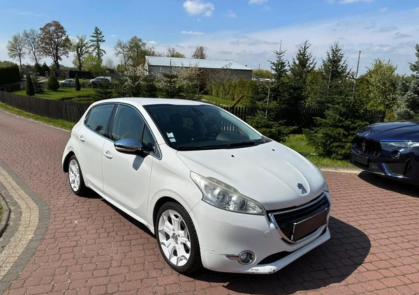 Peugeot 208 cena 23200 przebieg: 211734, rok produkcji 2015 z Ryki małe 631